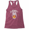 angry monkey jaune sure Racerback Tank