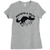 rintintin et milou Ladies Fitted T-Shirt