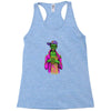 i got a brain Racerback Tank