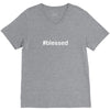 hashtag blessed V-Neck Tee