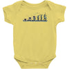evolution of espionage Baby Bodysuit