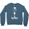 funny stars wars godfather parody yourfather mens Crewneck Sweatshirt