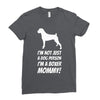 not just a dog person i'm a boxer mommy! Ladies Fitted T-Shirt
