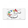 Paint Somerhing it Might Be Wordless License Plate