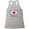 mickey et l'amour en Racerback Tank