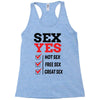 Sex Yes Please Racerback Tank