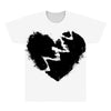 broken heart xxx black All Over Men's T-shirt
