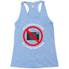 no photos please Racerback Tank