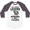The Fishing Legend Reeling Them In For 40 Years 3/4 Sleeve Shirt
