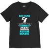 god found autism dad V-Neck Tee