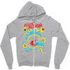 asking alexandria eyeball monster Zipper Hoodie