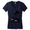 Goku Training T-Shirt Women's V-Neck T-Shirt