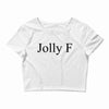 jolly f Crop Top