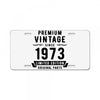 Premium Vintage Since 1973 Limited Edition Original Parts License Plate