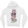piggy pizza Zipper Hoodie