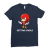 getting swole Ladies Fitted T-Shirt