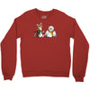 the owl and the weasel Crewneck Sweatshirt