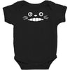totoro smiling face   cute neko cat kawaii japanese anime otaku gift t Baby Bodysuit