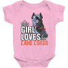 This Girl Loves Her Cane Corso Baby Onesie