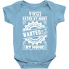 Virgo Hated By Many Wanted By Plenty Baby Onesie