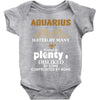 Aquarius Hated By Many Wanted By Plenty Disliked By Some Confronted By Baby Onesie