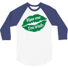 kiss me i am irish 3/4 Sleeve Shirt