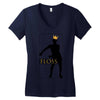 Floss Women's V-Neck T-Shirt