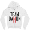 team damon salvatore Zipper Hoodie