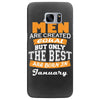 all men are created equal but only the best are born in january Samsung Galaxy S7 Edge