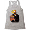 burns vs trump Racerback Tank