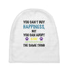 you can't buy happiness, but you can adopt a cat and that's pretty muc Baby Beanies