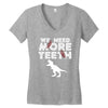 We Need More Teeth Women's V-Neck T-Shirt