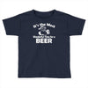 christmas shirt it's the most wonderful time for beer funny Toddler T-shirt