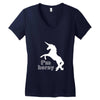 i'm horny Women's V-Neck T-Shirt