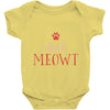 CHECK MEOWT CAT Baby Onesie