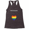 Worth The Wait Rainbow Racerback Tank