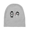 SKULL ON TWO FACE Baby Beanies