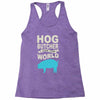 hog butcher to the world chicago Racerback Tank