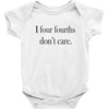 four fourths Baby Bodysuit