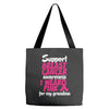 I Wear Pink For My Grandma Tote Bags