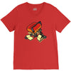 record eater V-Neck Tee