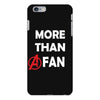 avengers more than a fan white logo iPhone 6 Plus/6s Plus Case