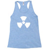 biohazard logo die cut vinyl Racerback Tank
