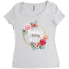 Daddy Is Mini Women's Triblend Scoop T-shirt