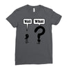 wait,what Ladies Fitted T-Shirt
