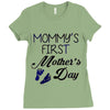 mommys first mothers day Ladies Fitted T-Shirt