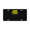 zelda link hylian shield triforce splat License Plate