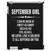 Super September Girl iPad 3 and 4 Case