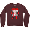 train to beat all might Crewneck Sweatshirt