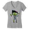 zombie (2) Women's V-Neck T-Shirt